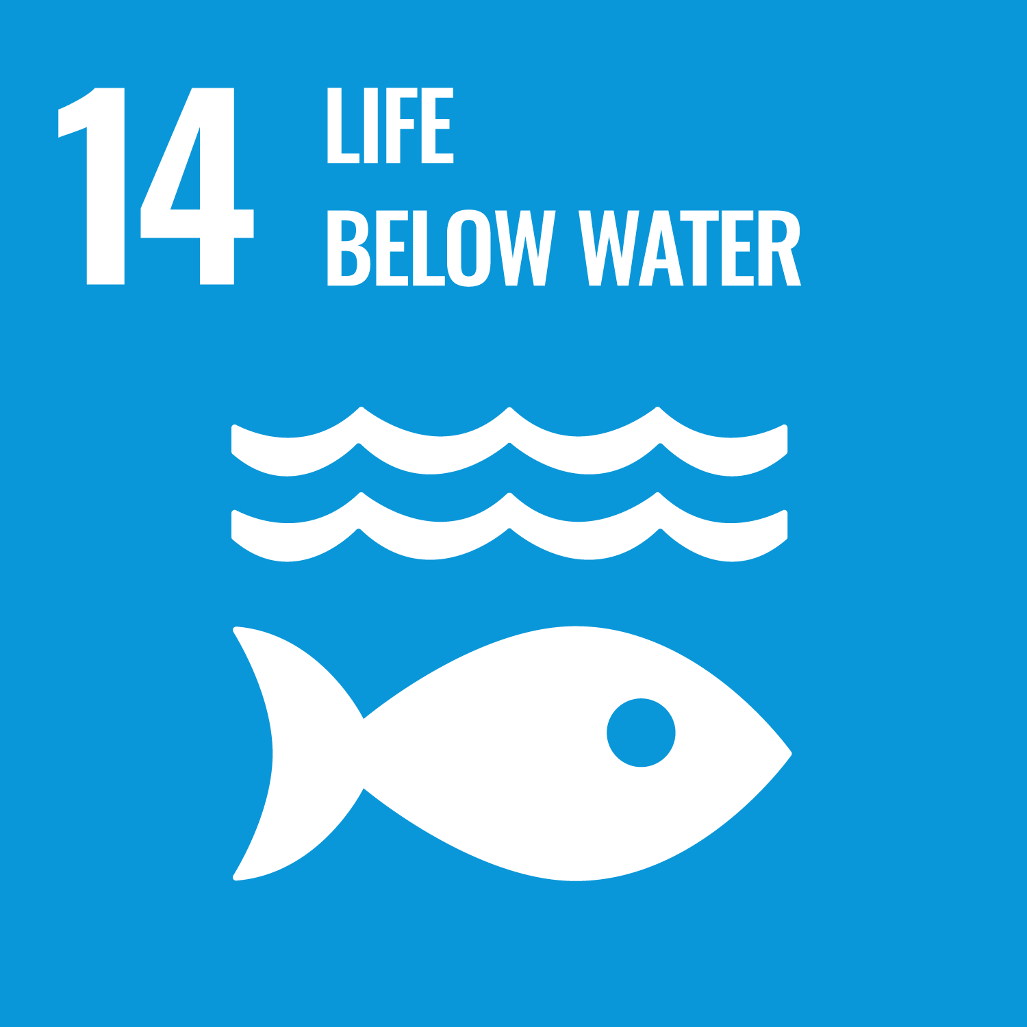 UN Compact Goal 14 Icon "Life Below Water"