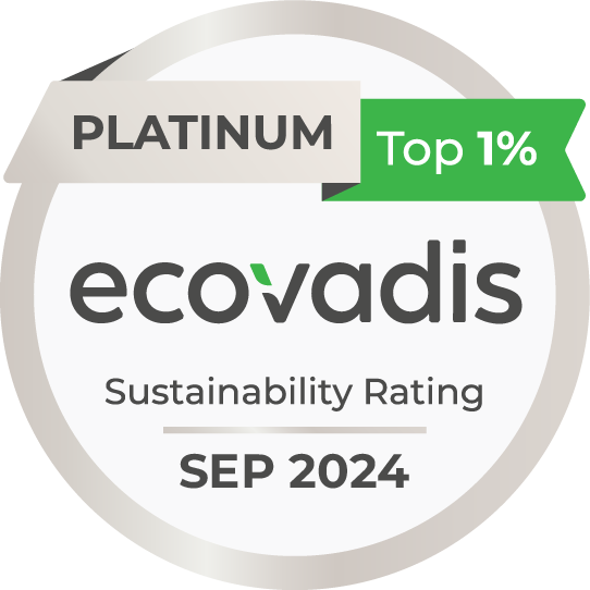 Ecovadis 2023 Gold Rating